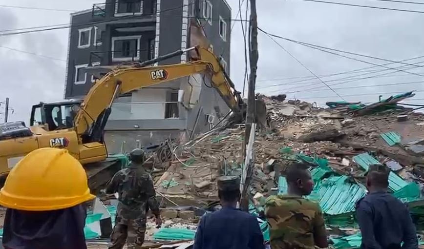 Building collapse at North Industrial Area claims one life