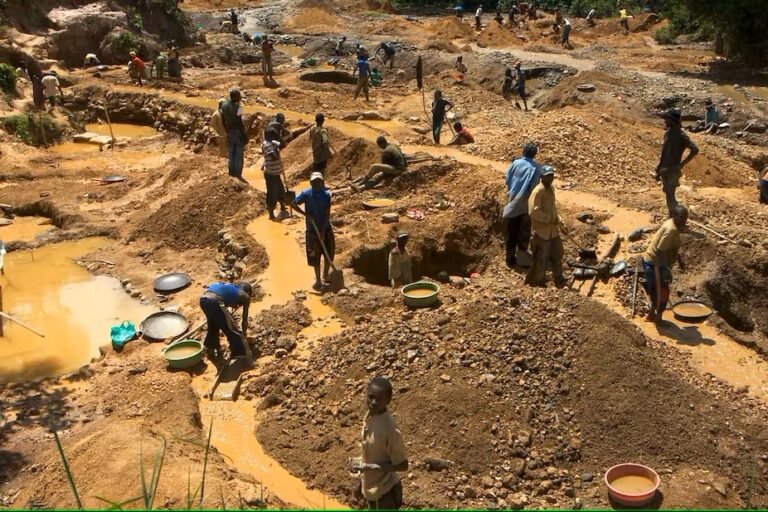 NAIMOS arrests 10 illegal miners, seize equipment near Gbinyiri