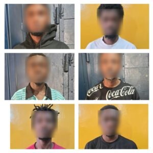 Ashanti Region: Police arrest six suspected armed robbery gang members