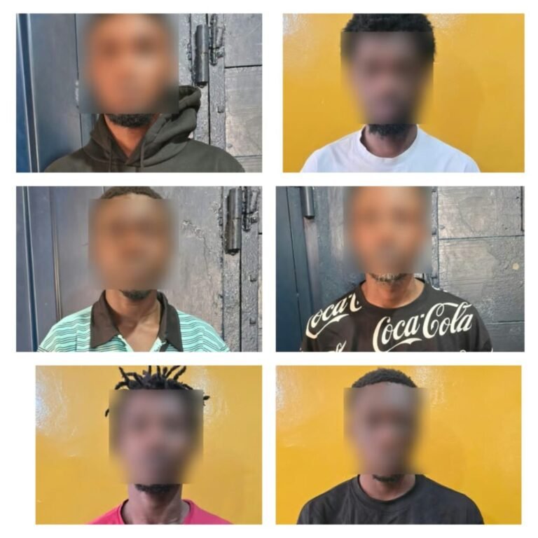 Ashanti Region: Police arrest six suspected armed robbery gang members