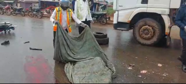 Okada rider dies, passenger critically injured in Buduburam truck crash