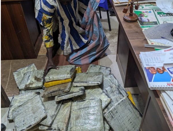 Police seize 37 slabs of suspected Indian hemp in Ashaiman operation