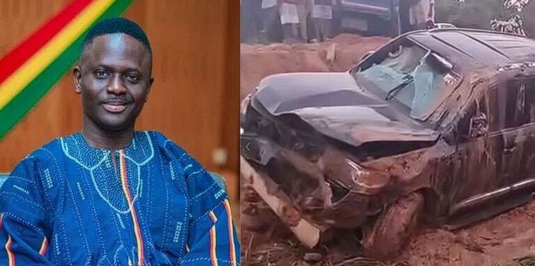 Ahafo Ano South West MP involved in accident