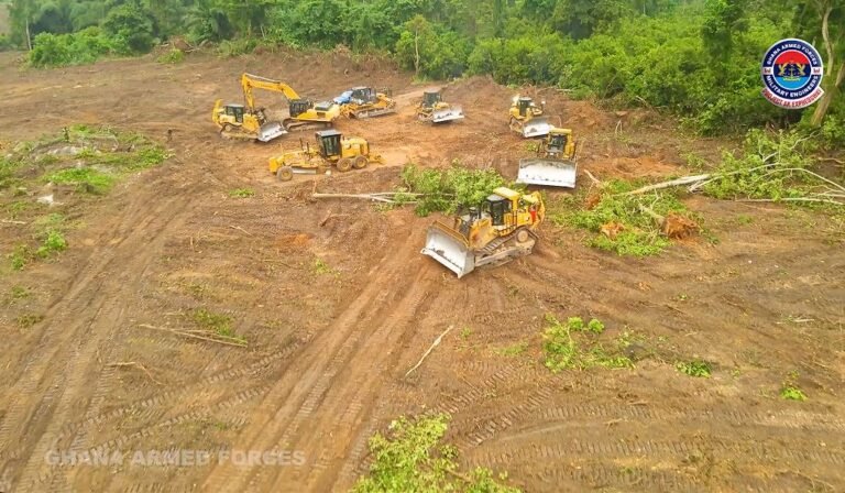 Only 6km left as GAF nears completion of Accra–Kumasi Expressway road