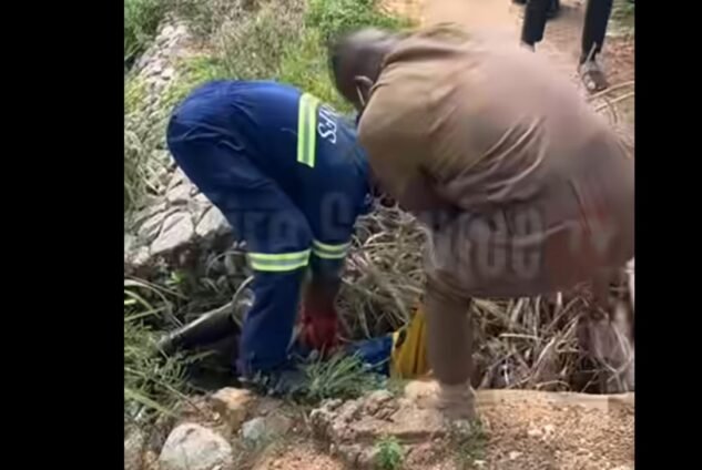 GNFS recovers man’s body from open drain at Wa SSNIT Residence