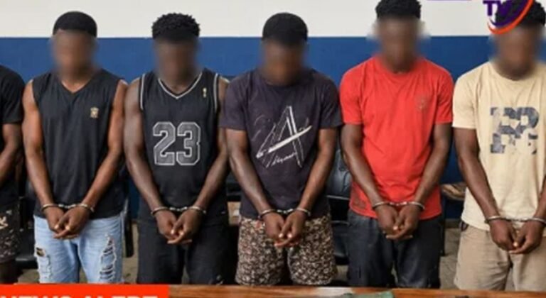 Police arrest seven suspected robbers, recover motorbikes and GH¢29,550