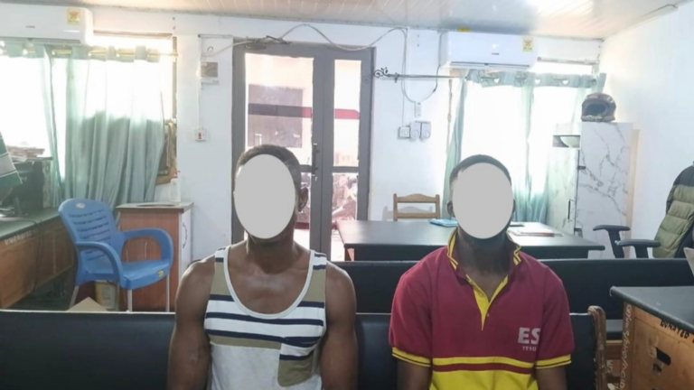 Two arrested after suspected cocaine seized at Wa bus station