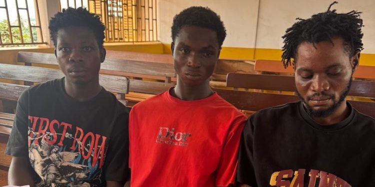 Three convicted over robbery of gold buyer at Adansi Akwaaku