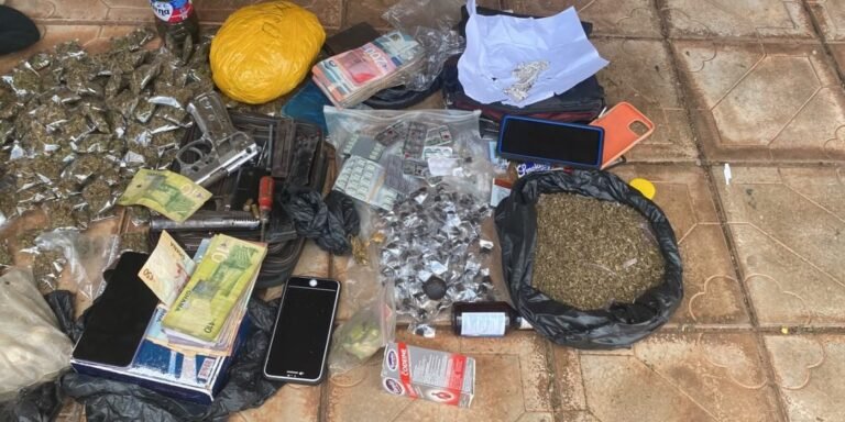 Police arrest five, seize pistols, narcotics in Tamale scrap area raid
