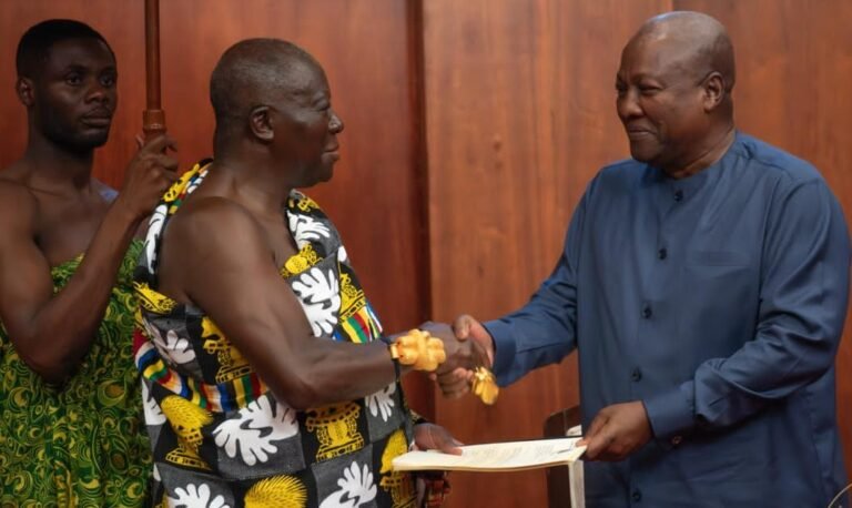 Mahama’s mineral agenda could help break poverty cycle – Asantehene