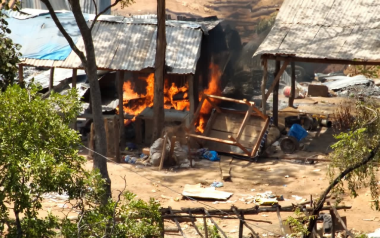 NAIMOS, military arrest six in anti-galamsey operation at Wakawaka