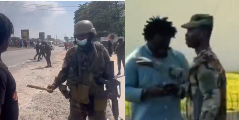 Sika Official, Activist Ralph allegedly assaulted by Soldiers at Labadi Beach